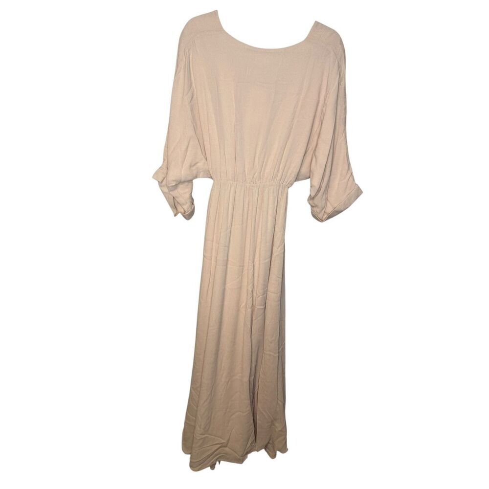 Girl And The Sun Bayview Dress in Beige Size Medium NWT - Picture 4 of 8